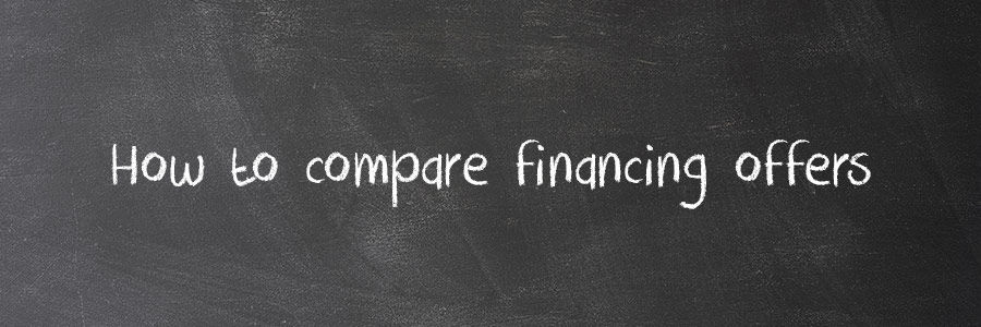 Am I Really Getting A Deal? How To Compare Financing Offers