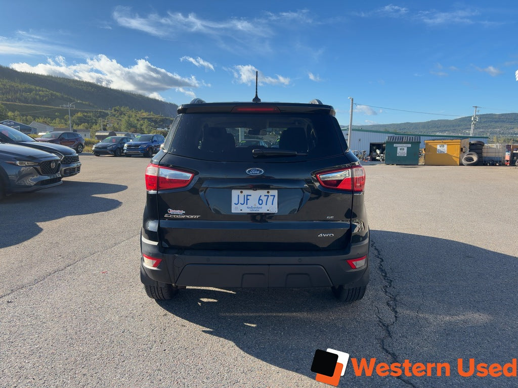 2018 Ford EcoSport SE 4WD