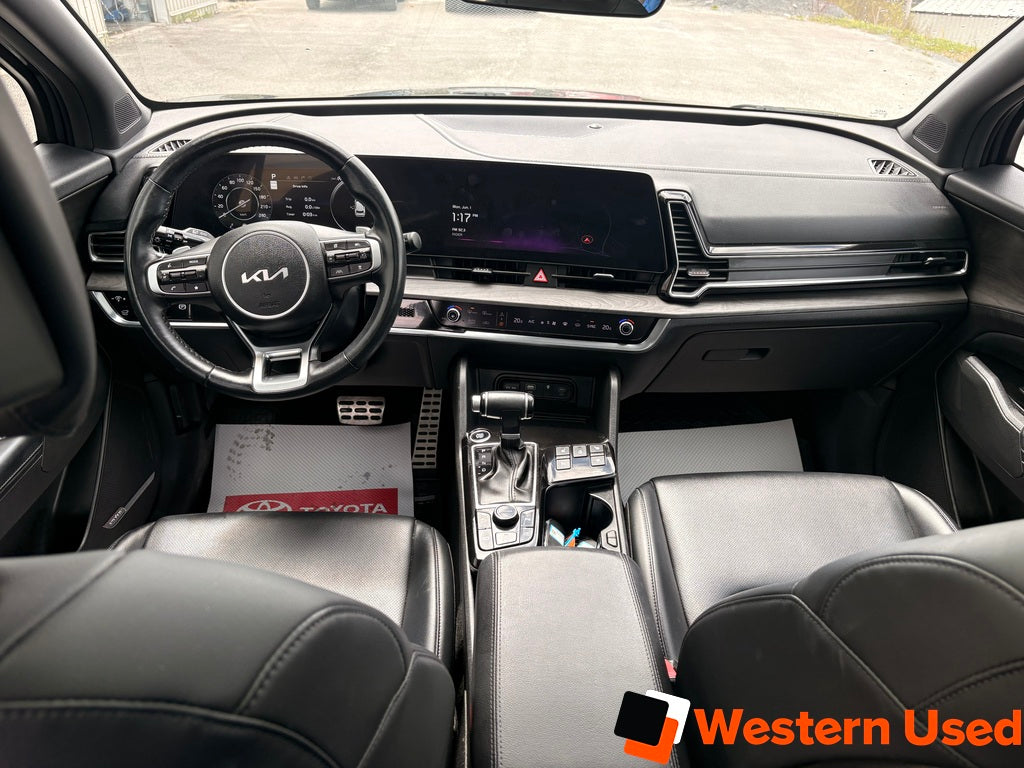 2023 Kia Sportage X-Line Limited AWD w/Black Interior